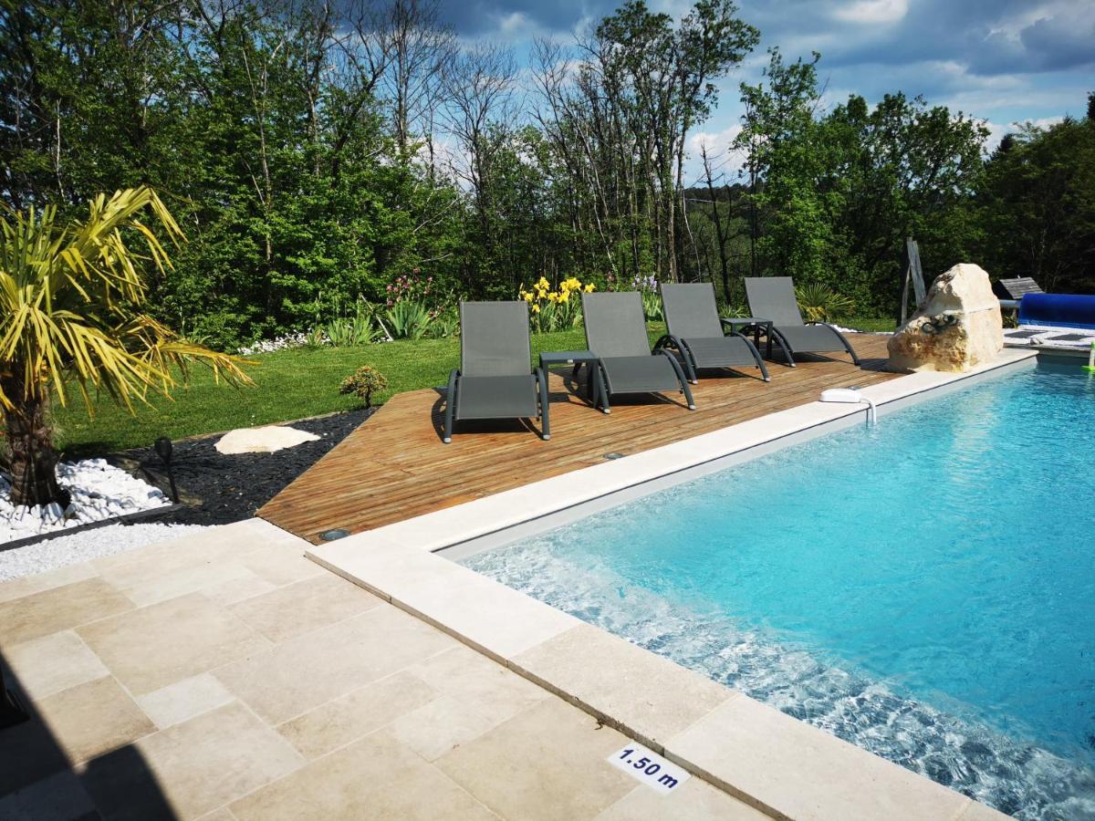 "Notre Bastide" Maison Et Table D'Hotes Traditionnelle Et Vegetarienne, Piscine, Jacuzzi, Clim, , A 5 Mn De Sarlat Marcillac-Saint-Quentin Zewnętrze zdjęcie